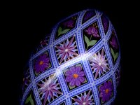 Purple Diamonds Ukrainian Easter Egg Pysanky By So Jeo